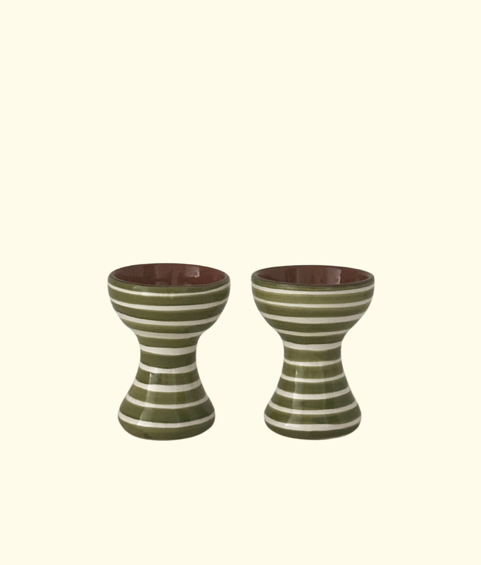 Linha Egg Cup, Olive Green