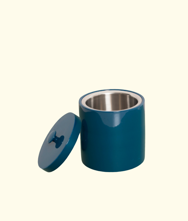 Roma Lacquered Bar Set, Blue
