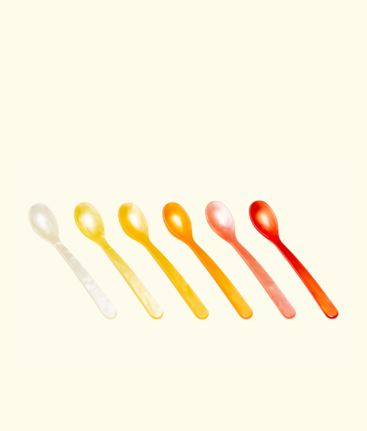 Petite Spoons, Summer Sunset Set