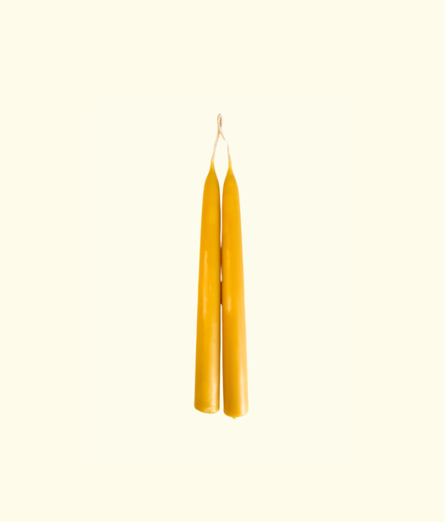 Tapered Candles, Golden