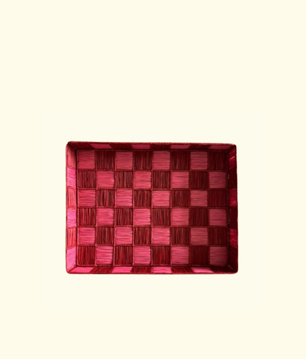 Damero Pattern Tray