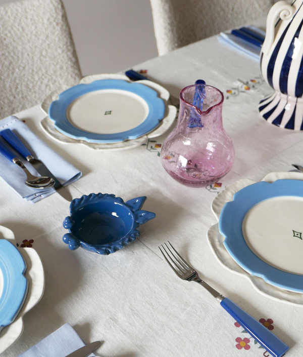 La Petite Carafe Ronde, Pink / Blue