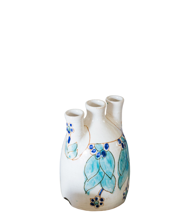 Botero Vase, Blue