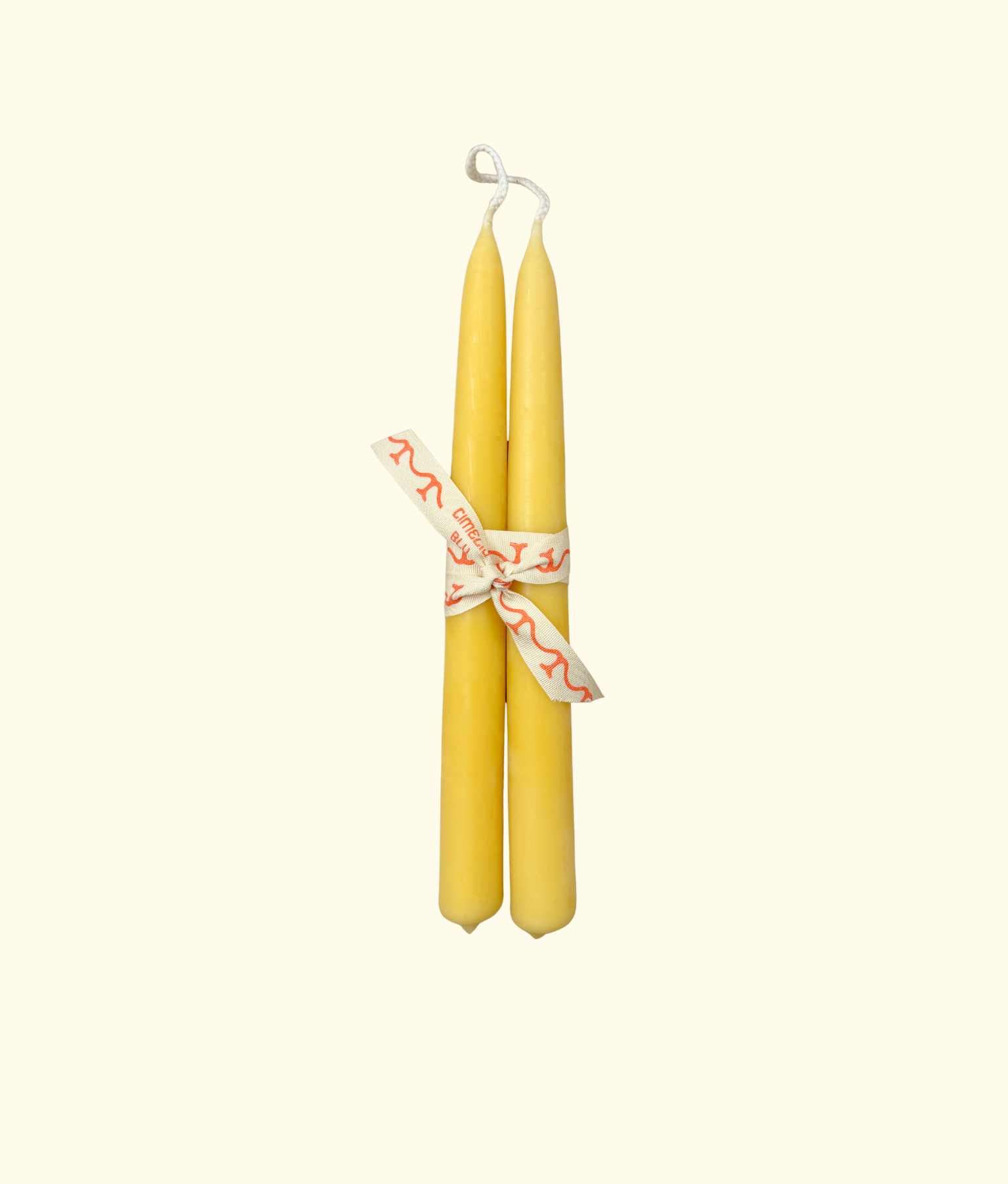 Tapered Candles, Golden